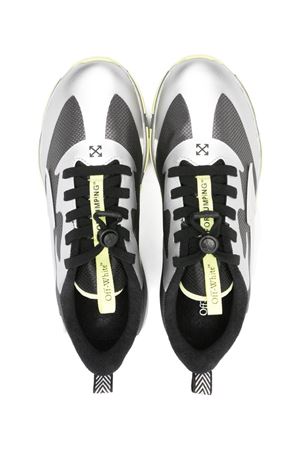 sneakers in poliuretano grigio OFF WHITE KIDS | OBIA013F25FAB0010772